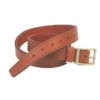 1.25 Inch Suede Lined Bridle Leather Belt.